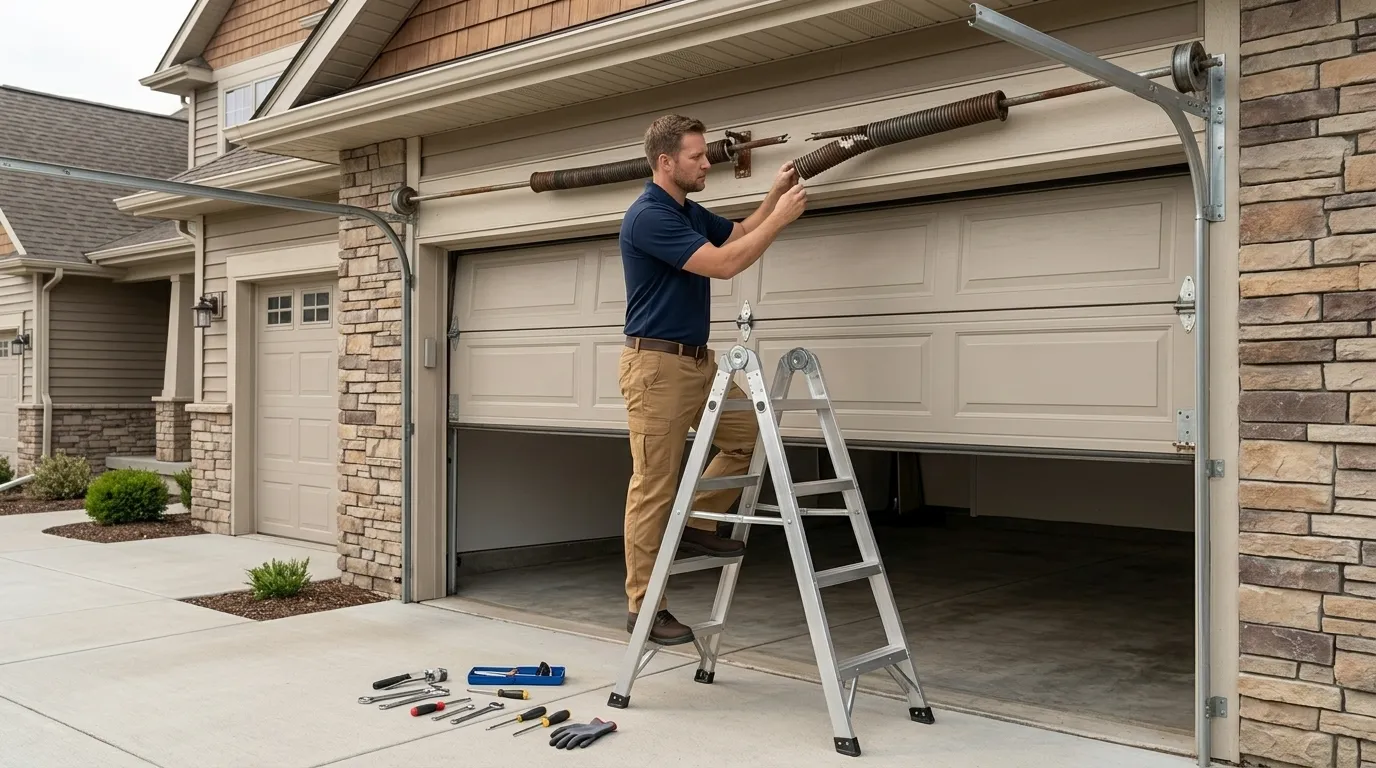 Garage Door Repair for Carpentersville's 1970s Housing Stock in Elgin