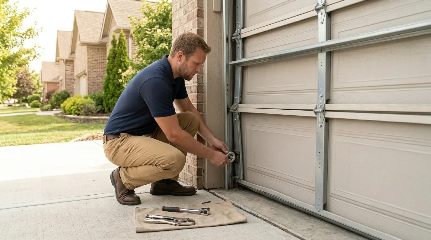 Garage Door Roller Replacement, Elgin in Elgin