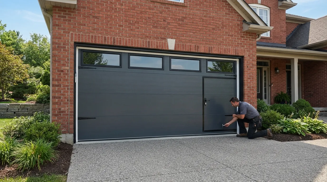 New Garage Door Installation for Gilberts Homes in Elgin