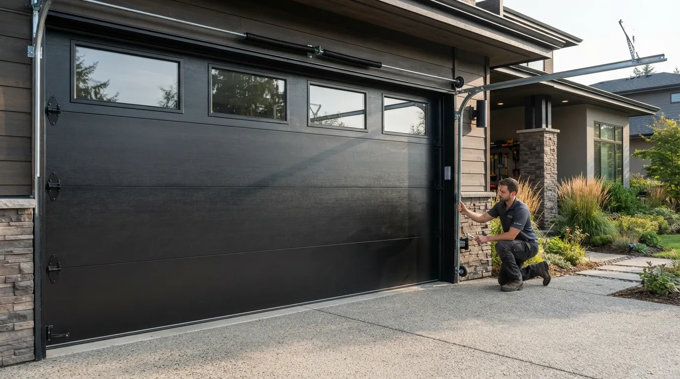 New Garage Door Installation for South Elgin Homes in Elgin