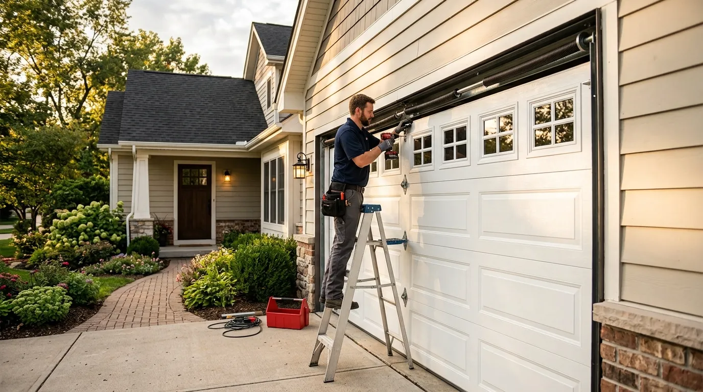 New Garage Doors for Bartlett Homes Built Since the Early 1990s in Elgin
