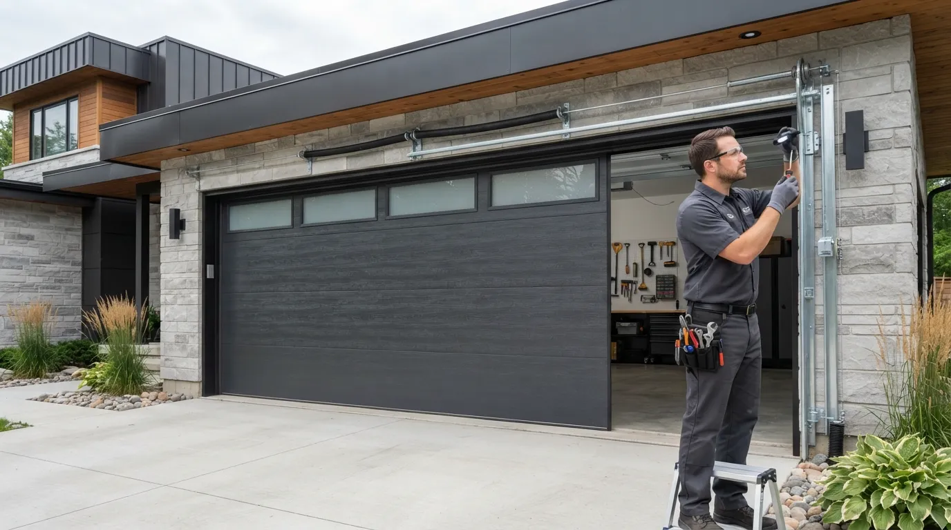 Off-Track Garage Door Repair for South Elgin Homes in Elgin