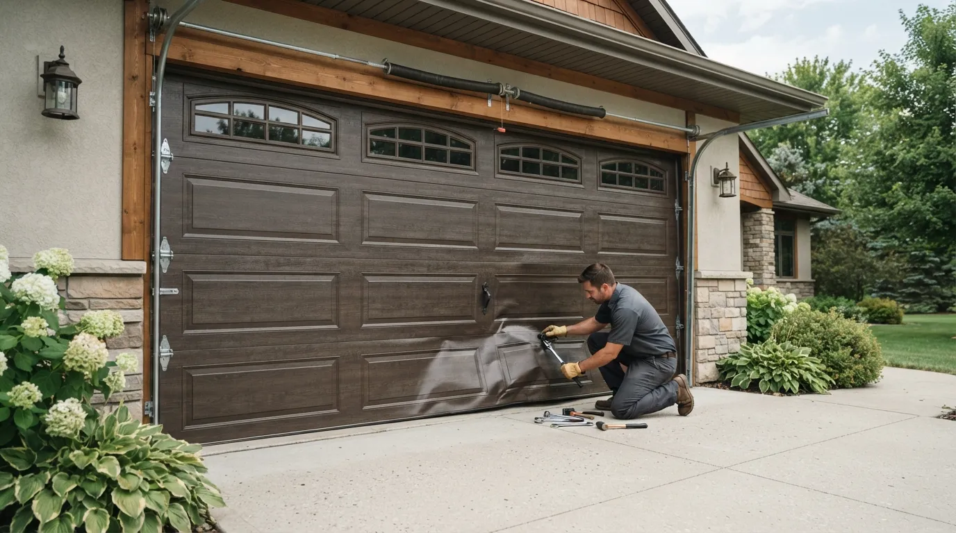 Panel Replacement for Bartlett's Early-90s Garage Doors in Elgin